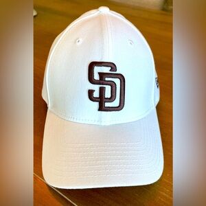 Fitted men’s San Diego Padres ball cap.  Worn twice.  Like new.